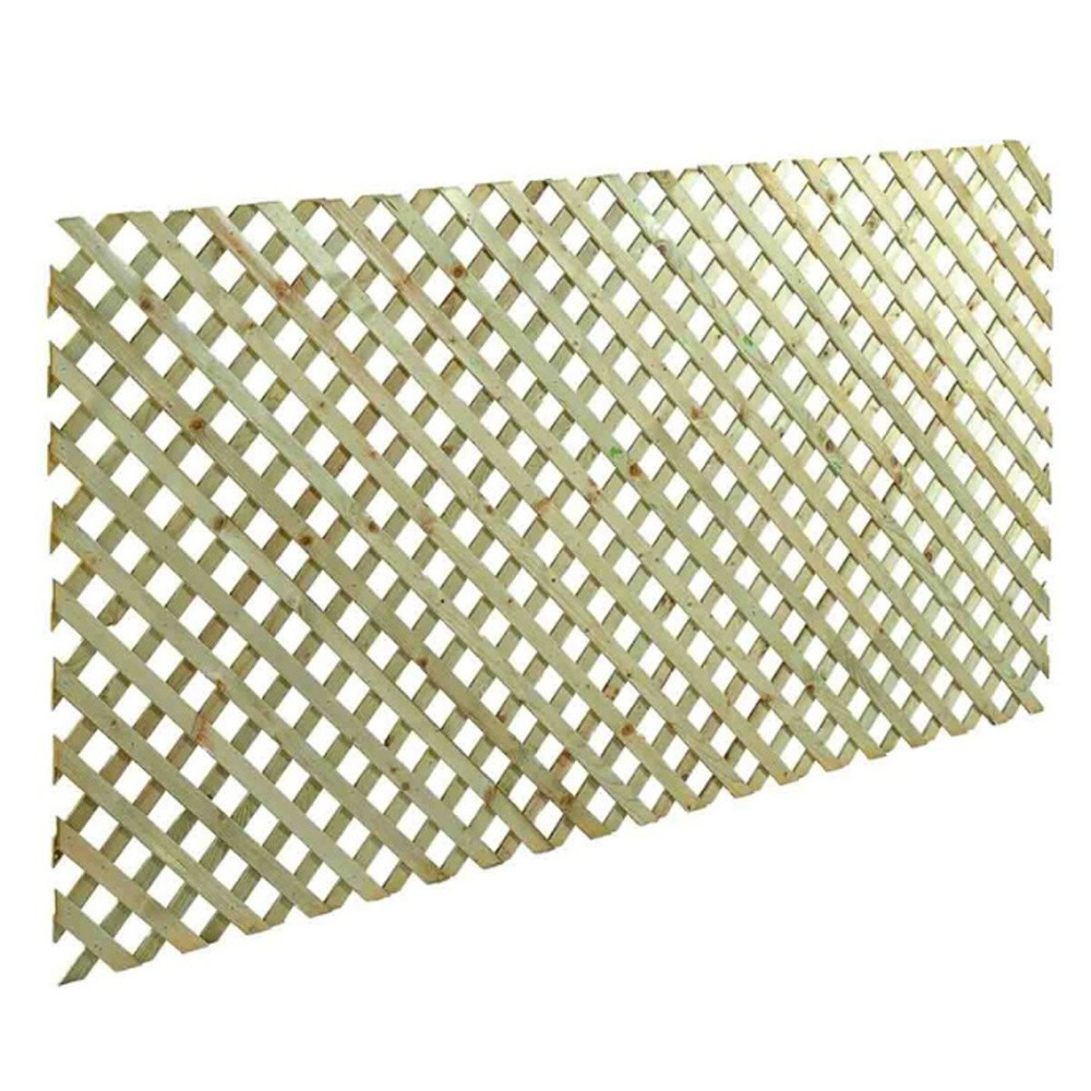 TREATED WOOD TRELLIS MEDIUM (7X7CM) 122 X 240CM