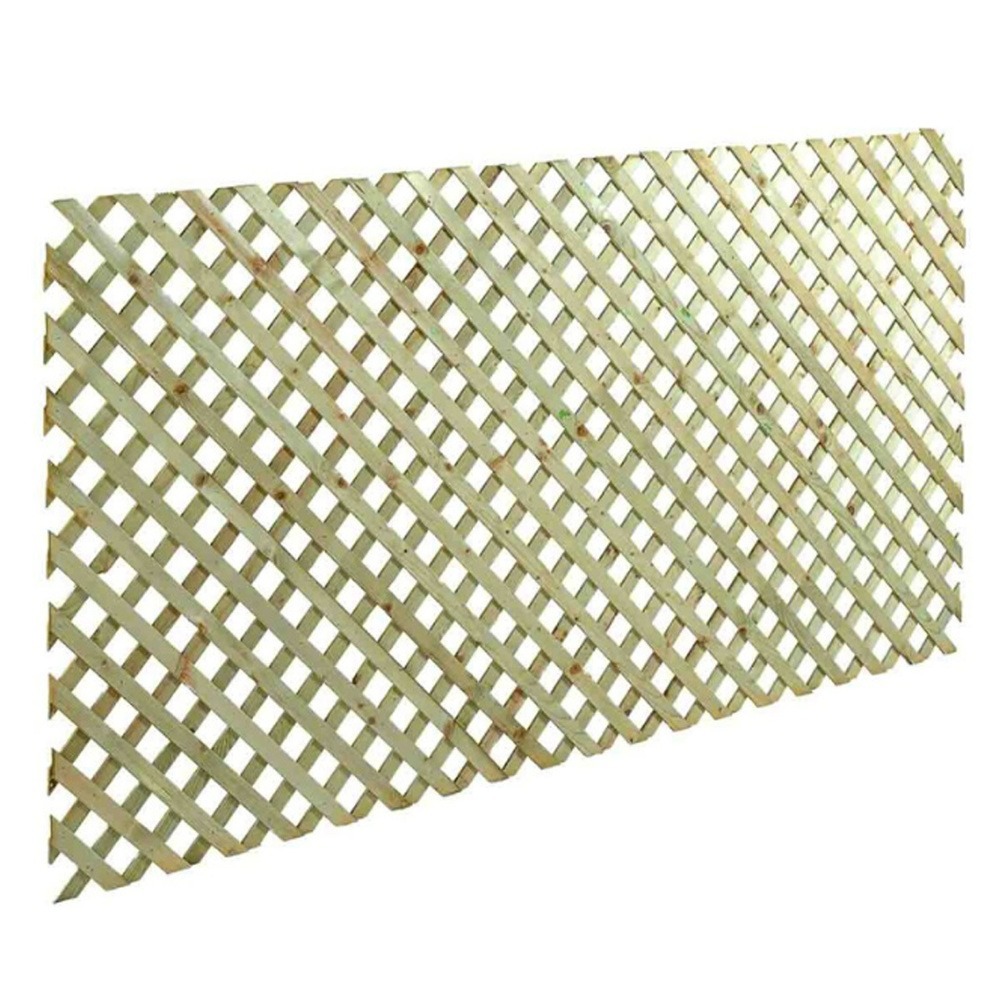 TREATED WOOD TRELLIS MEDIUM (5X5CM) 122 X 240CM