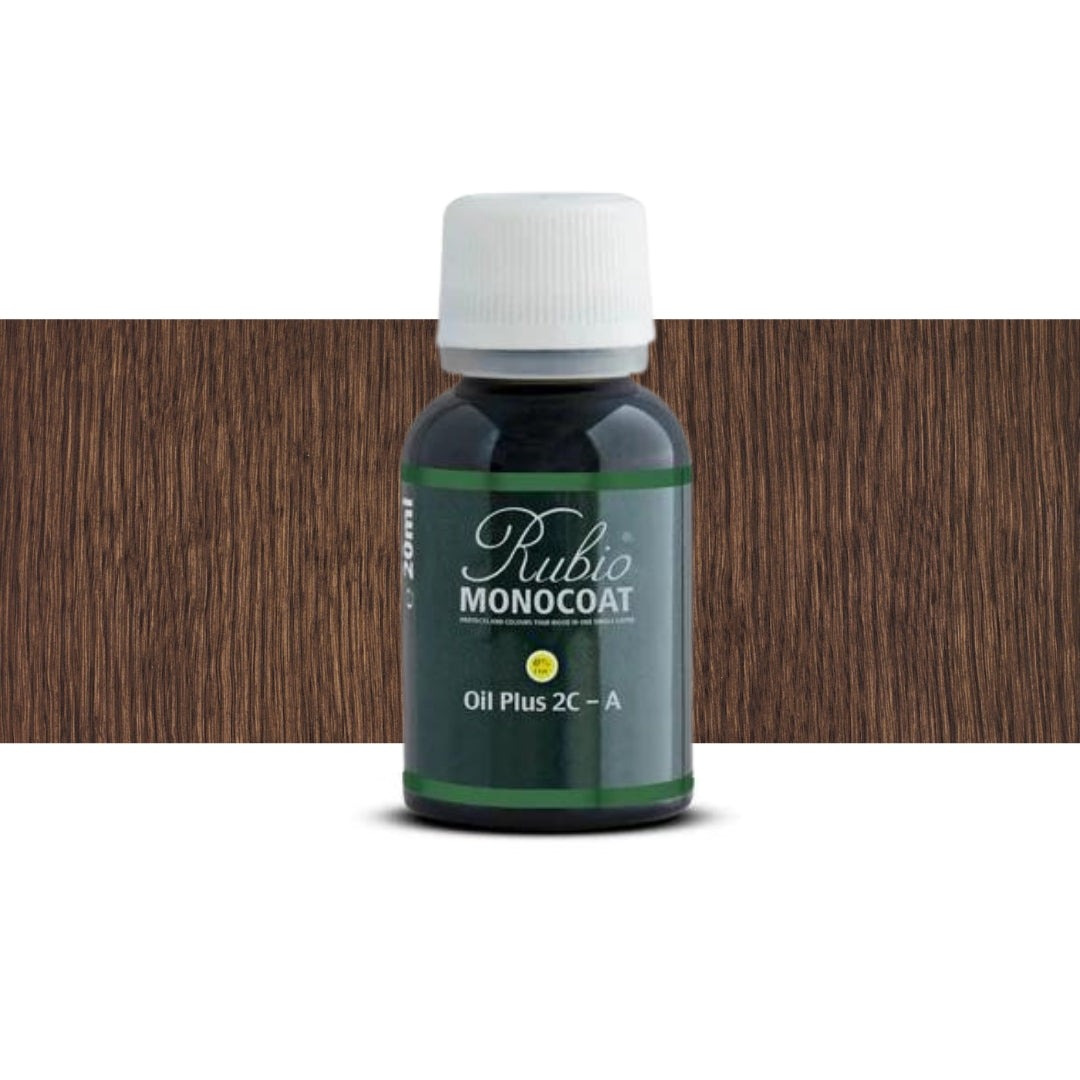 RUBIO MONOCOAT OIL + 2C - COMP A DARK ROAST 100ml 3-5 m²