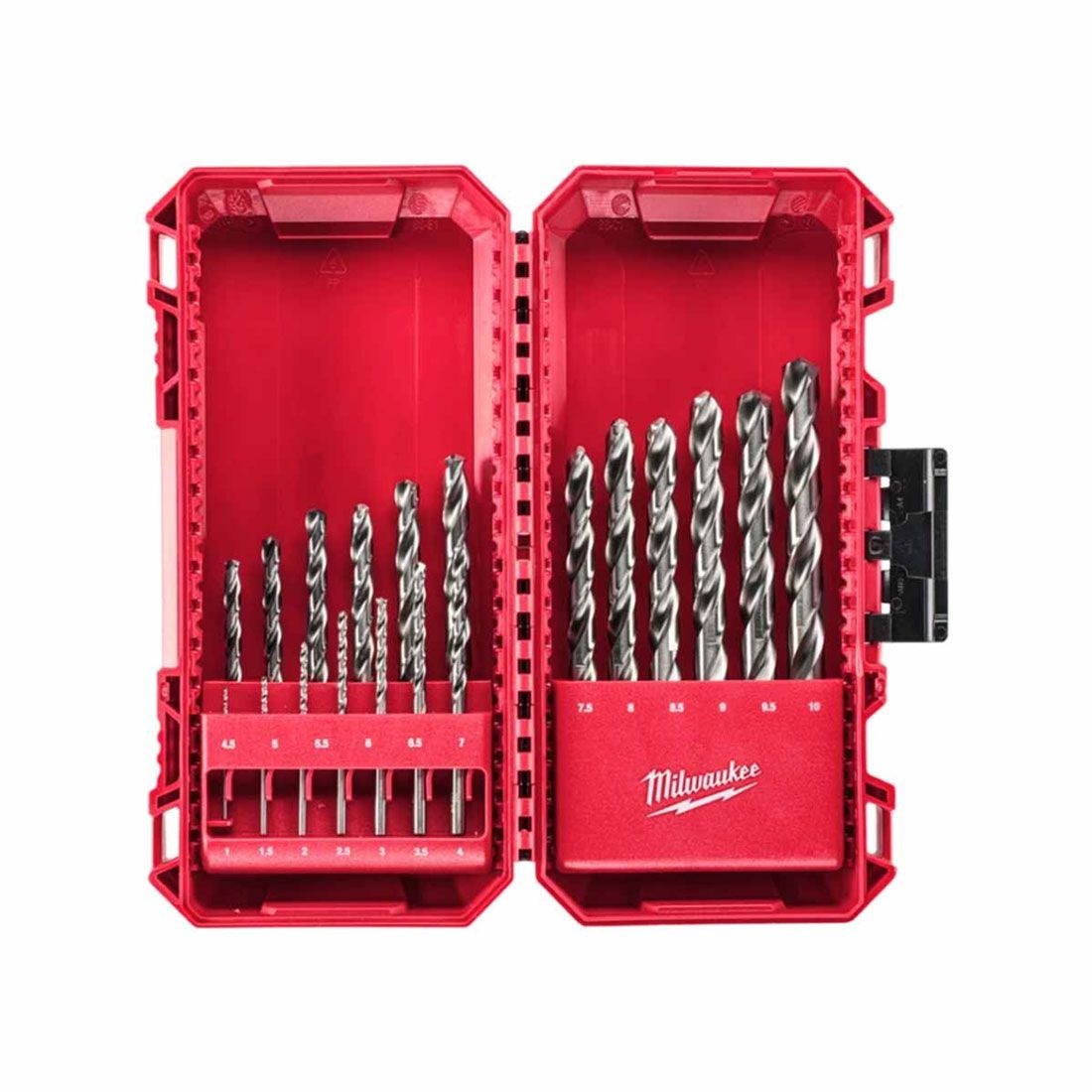 MILWAUKEE 4932493869 METAL DRILL BITS 1-10MM HSS-G 19PCS