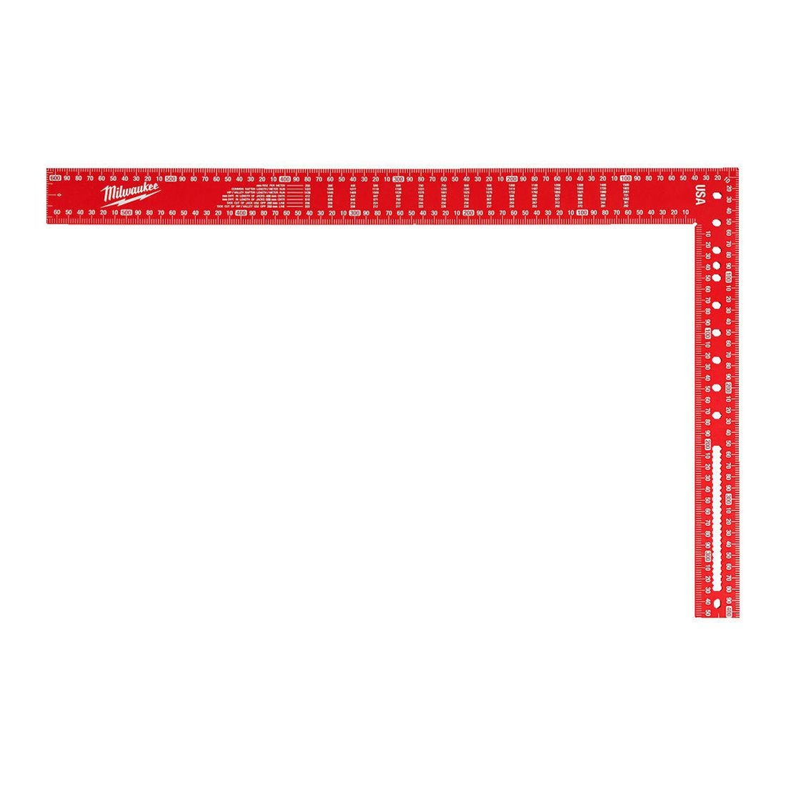 MILWAUKEE 4932472126 FRAMING SQUARE METRIC 40X60CM