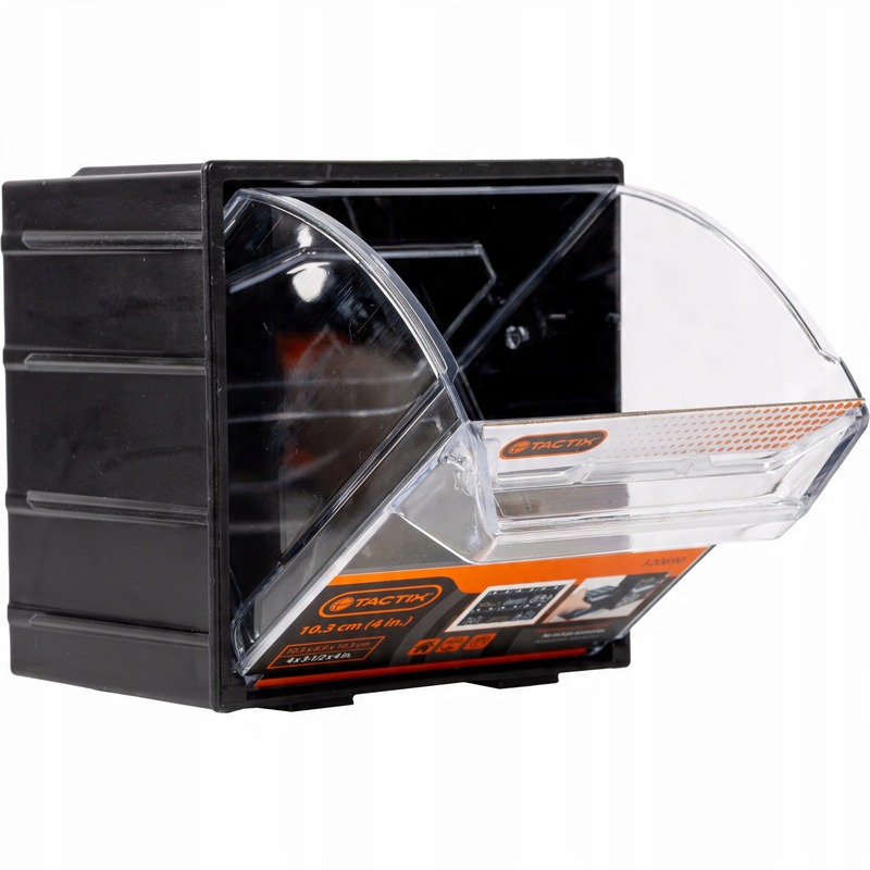 TACTIX 320690 STACKING BIN 10.3CM