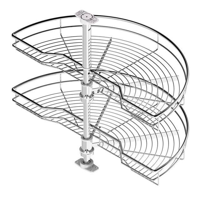 CORNER ROTATING BASKET 1/2 NICKEL Φ75CM