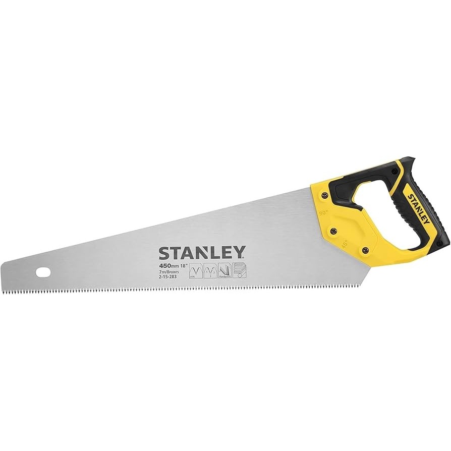 STANLEY JET ROUGH HAND SAW MULTI-COLOUR 450MM 18'