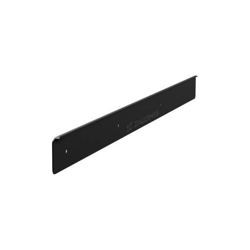 WORKTOP ALUMINIUM FINISH BLACK 4X60CM WITH HOLES R2 NEW