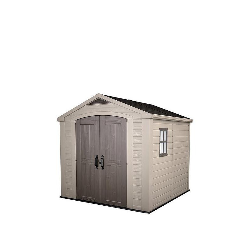 KETER FACTOR SHED 8X8FT - BROWN