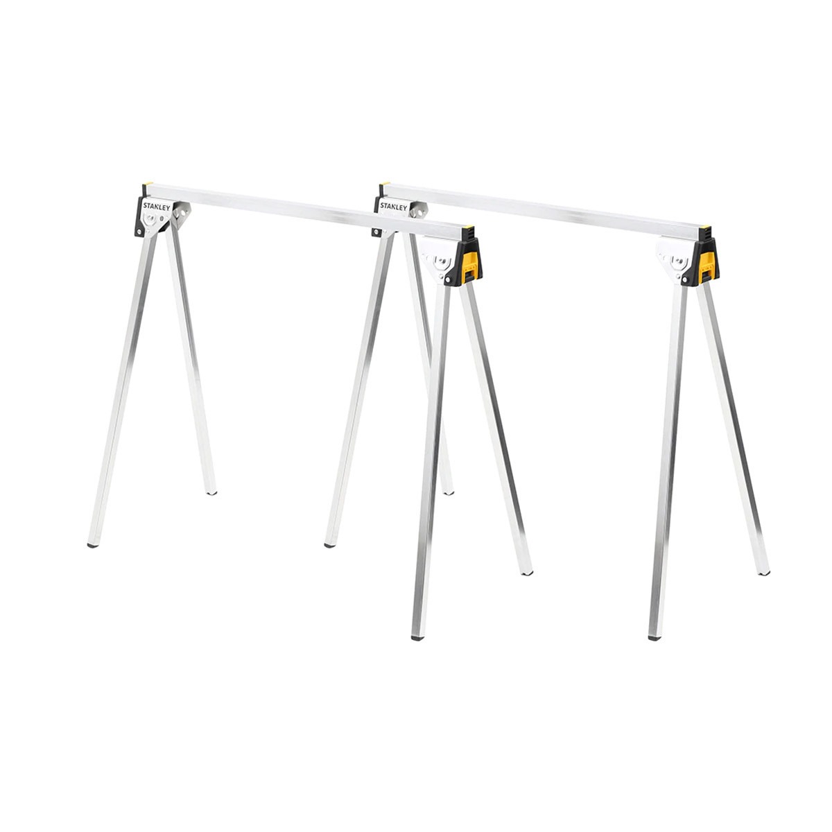 STANLEY FATMAX 1135KG FOLDING ADJUSTABLE HEIGHT METAL SAWHORSE (PAIR)