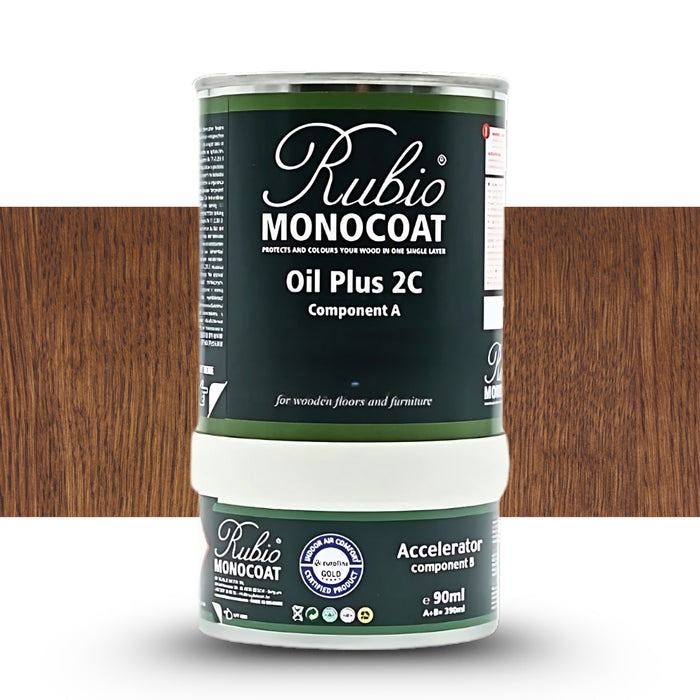 RUBIO MONOCOAT OIL + 2C - SET COCOA 390ml 13-20 m²