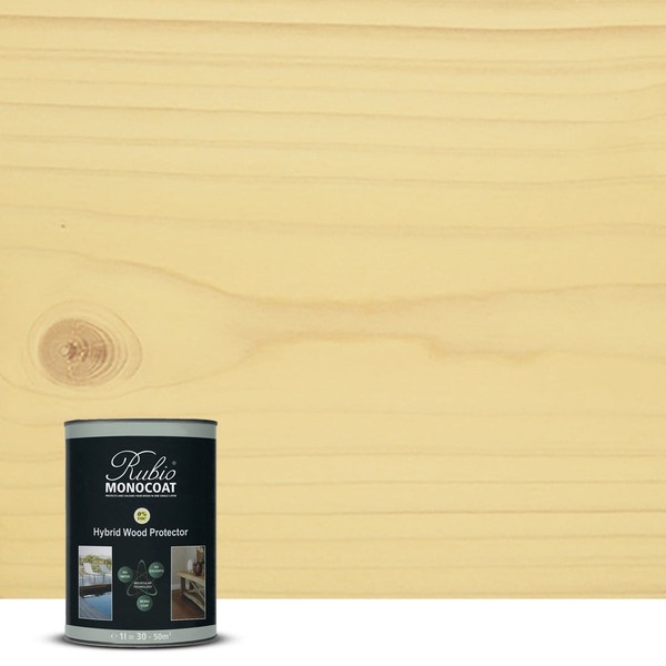 RUBIO MONOCOAT OIL HYBRID WOOD PROTECTOR, TC, NATURAL 2.5L 75 m²