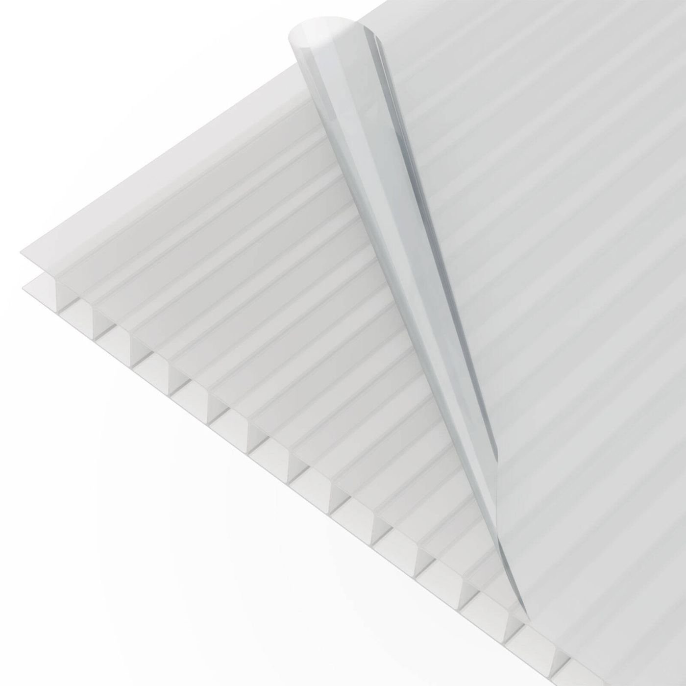 POLYCARBONATE SHEET OPAL HOLLOW 10MM 105 X 100CM
