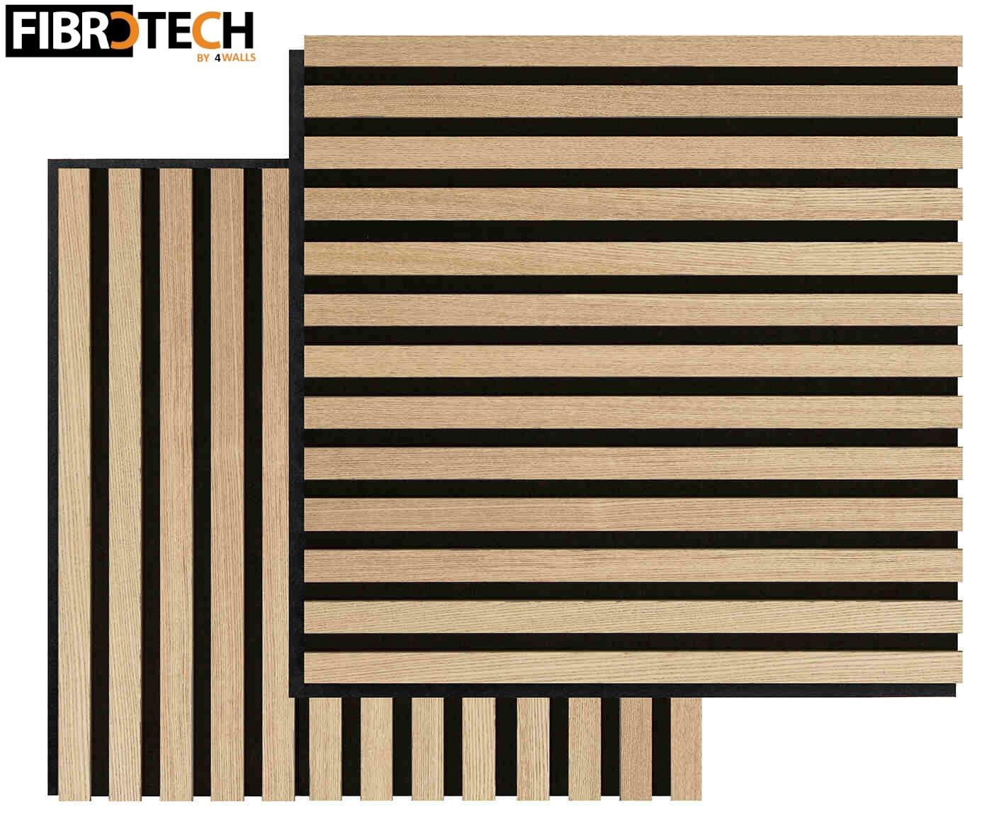 FIBROTECH 3D ACOUSTIC WALL PANEL ASH 3