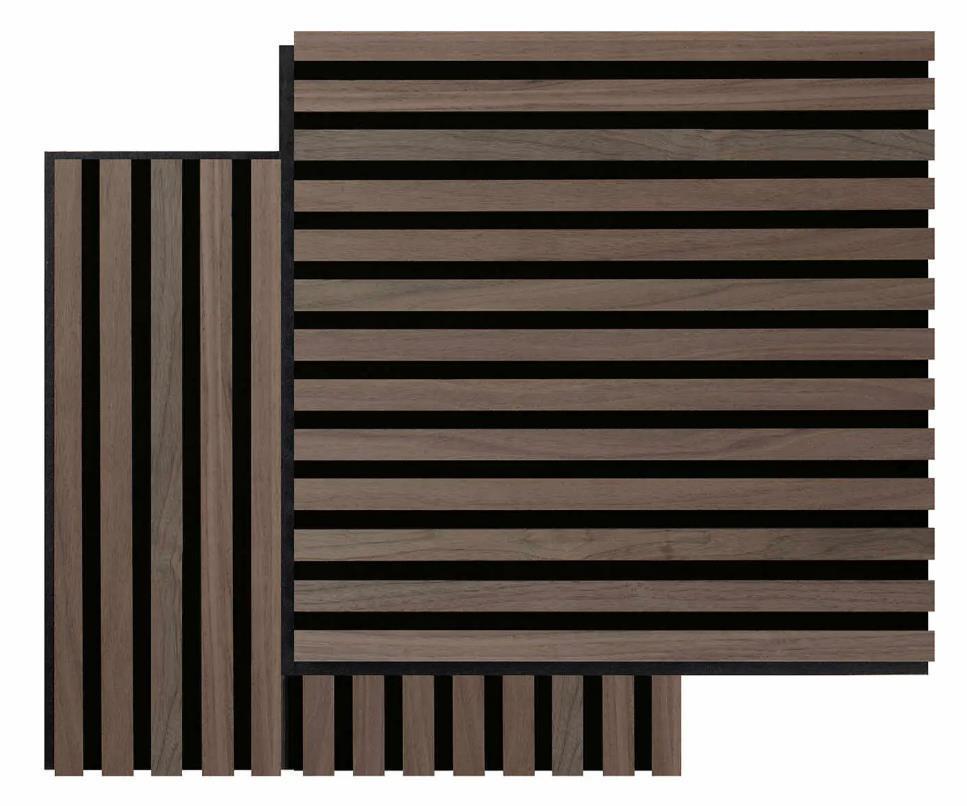 FIBROTECH 3D ACOUSTIC WALL PANEL WALNUT 3