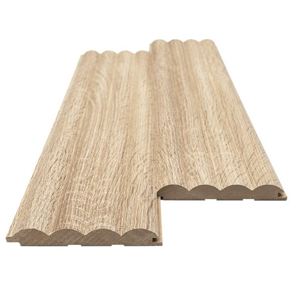 MDF 3D TWIX PANEL WAVE ST SONOMA OAK