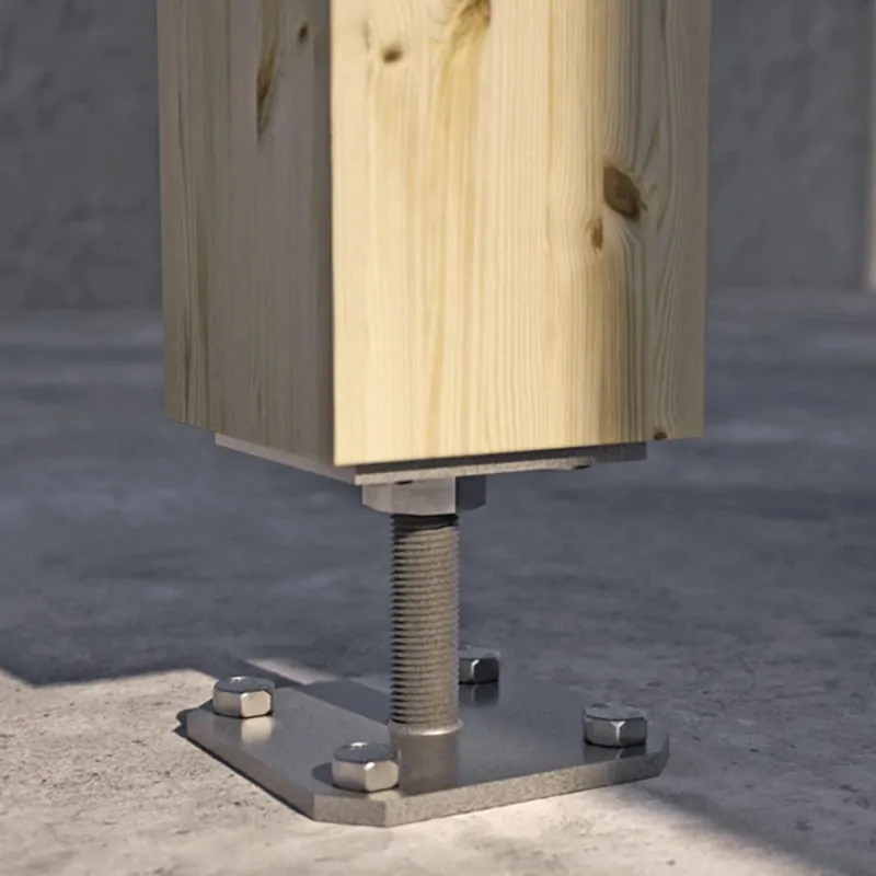 ADJUSTABLE WOOD BASE 3