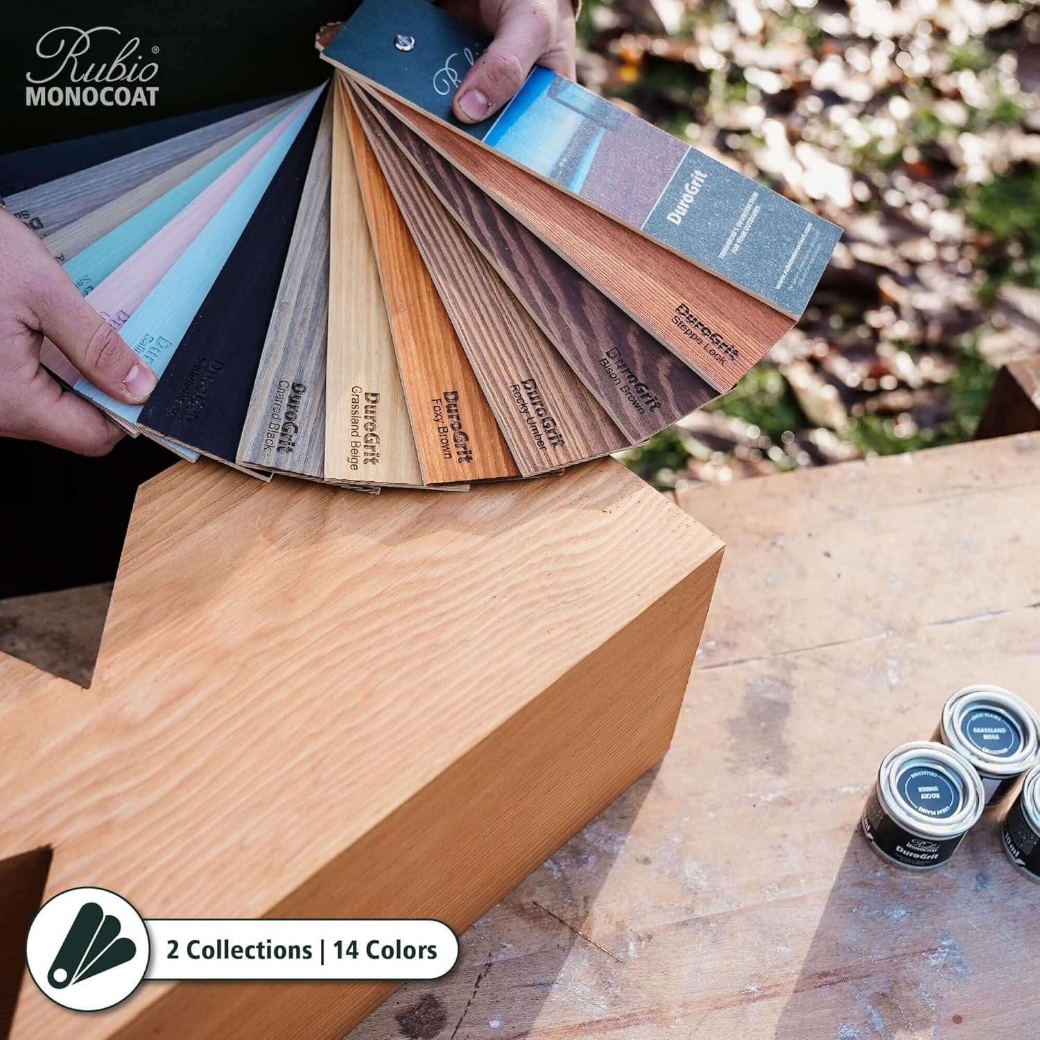 RUBIO MONOCOAT DUROGRIT CHARRED BLACK 500ML 4
