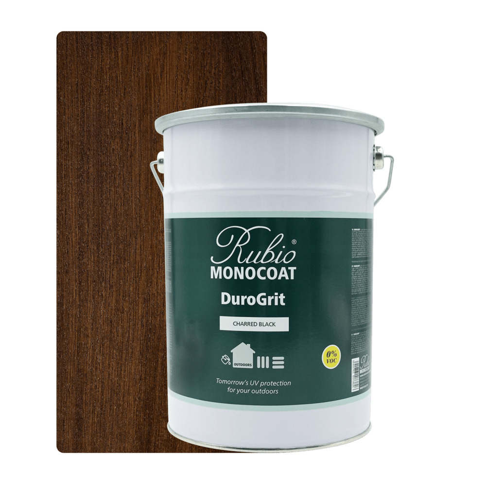 RUBIO MONOCOAT DUROGRIT CHARRED BLACK 5L