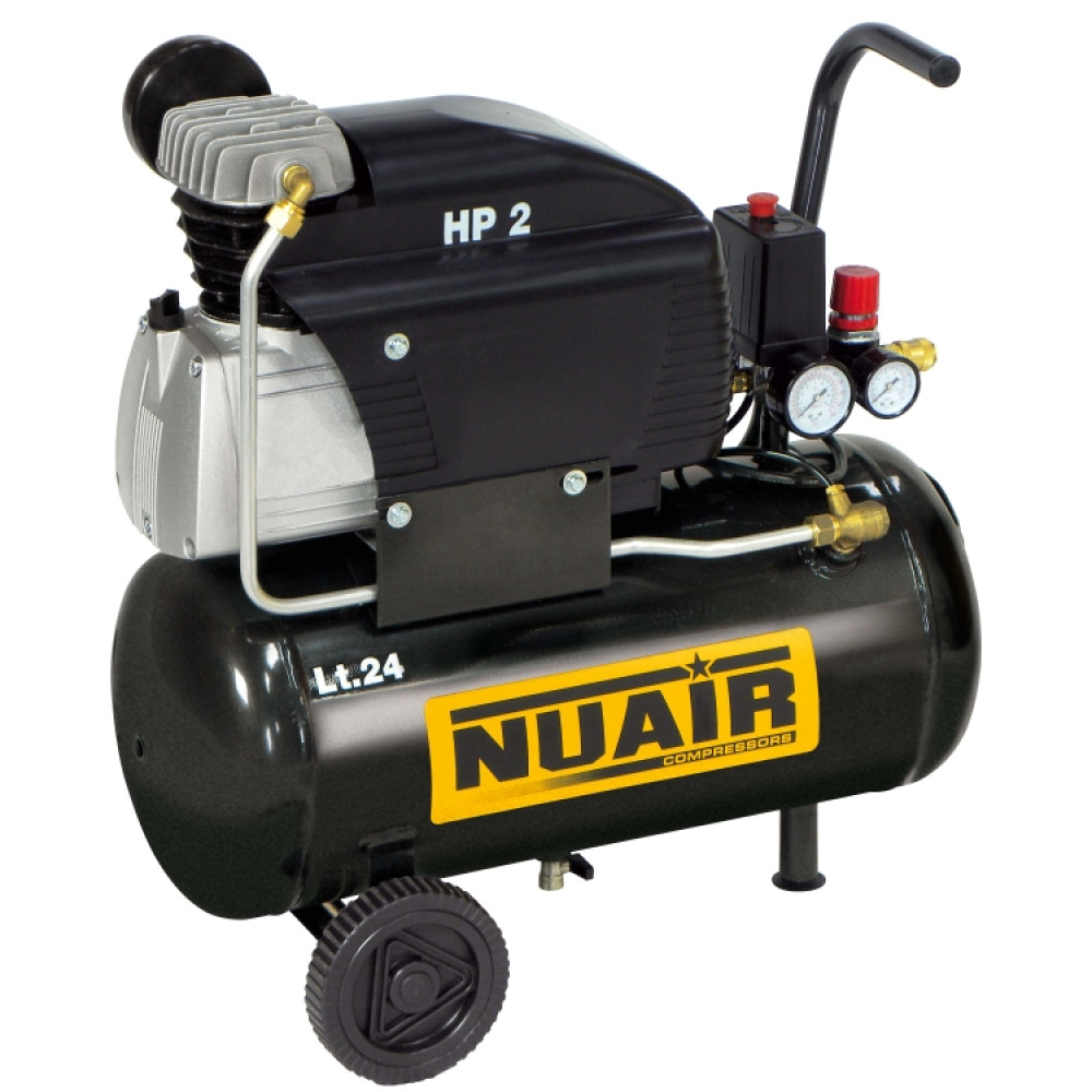 NUAIR FC2/24 COMPRESSOR 2HP 24LTR