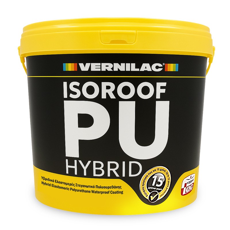 ISOROOF PU HYBRID WHITE 10LT