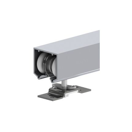 SLIDING DOOR HARDWARE ALUMINIUM 170CM