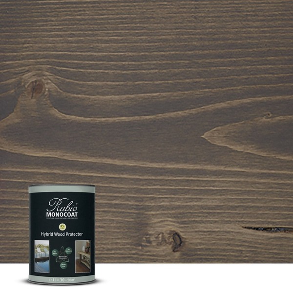 RUBIO MONOCOAT OIL HYBRID WOOD PROTECTOR, TC, TEAK 2.5L 75 m²