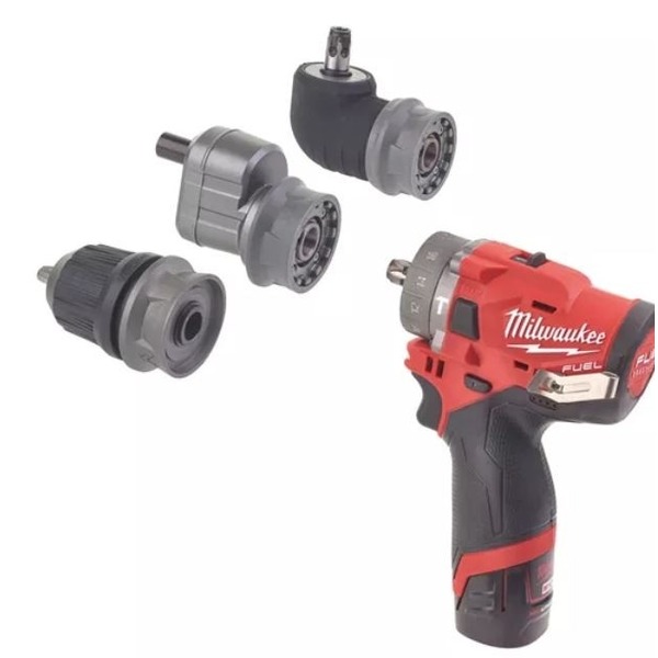 MILWAUKEE M12FPDX-202X FUEL HAMMER DRILL W/REMOVABLE CHUCK