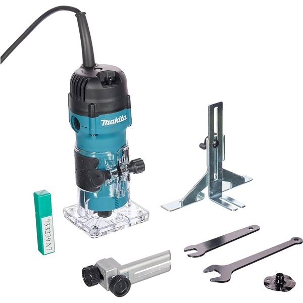 MAKITA 3711 TRIMMER 6MM-1/4'' 530W