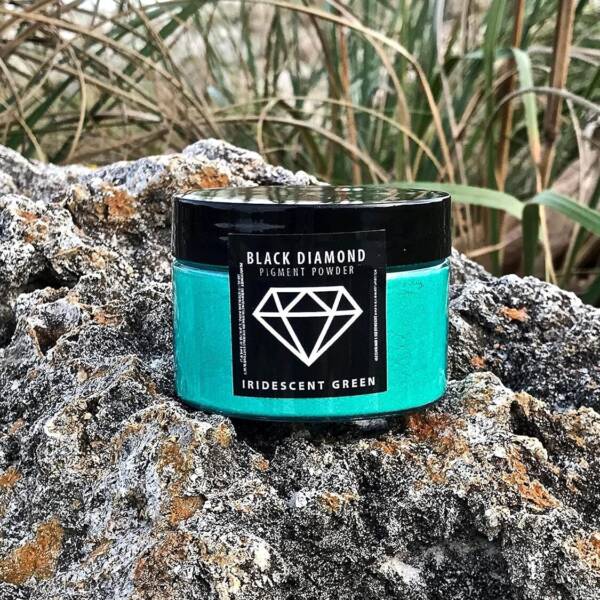 BLACK DIAMOND PIGMENT IRIDESCENT GREEN 51g