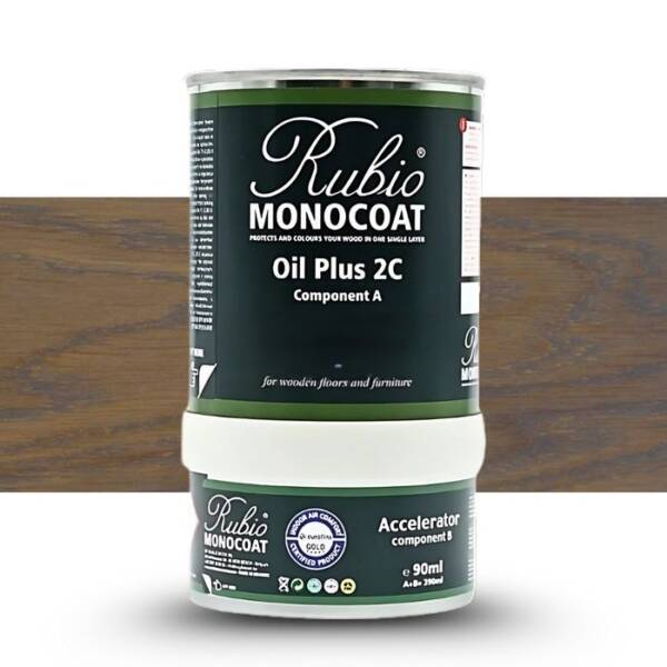 RUBIO MONOCOAT OIL + 2C SET HAVANNA 390 ml 13-20 m²