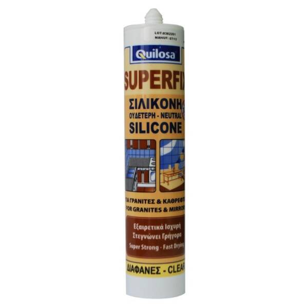 QUI.SUPERFIX SILICONE CLEAR