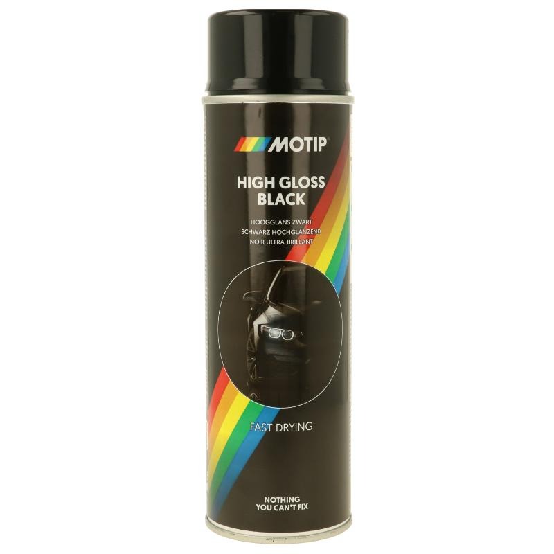 MOTIP SPRAY GLOSS BLACK 500ML