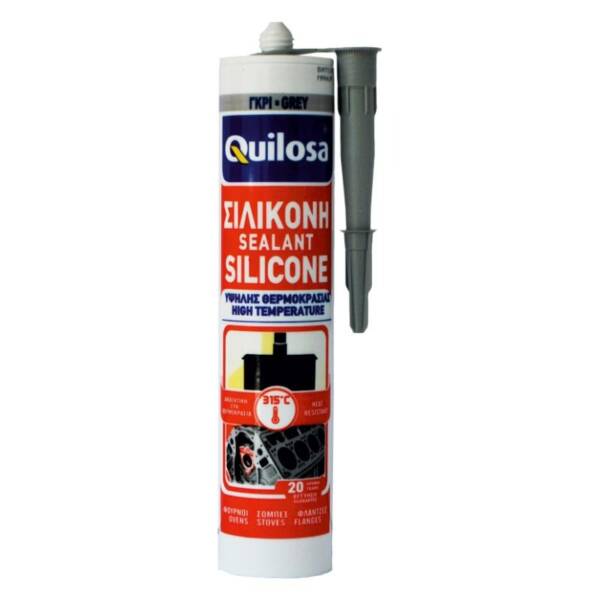 QUI.A SEALANT SILICONE HI-TEMP. GREY