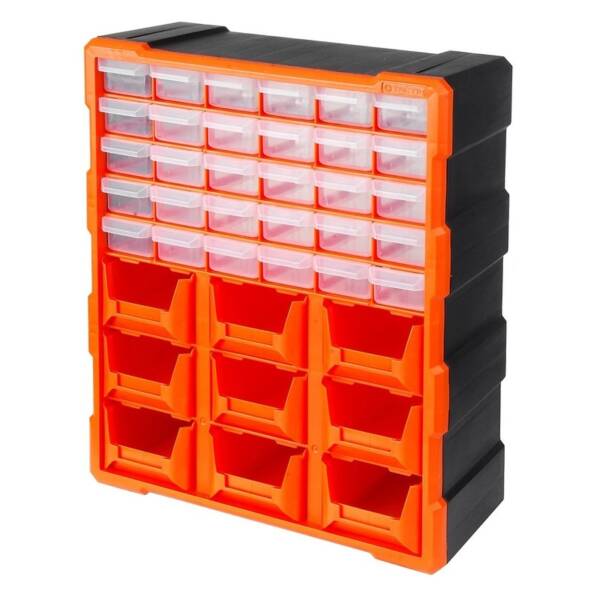 TACTIX DRAWERS STORAGE BIN WITH TRAY 320644