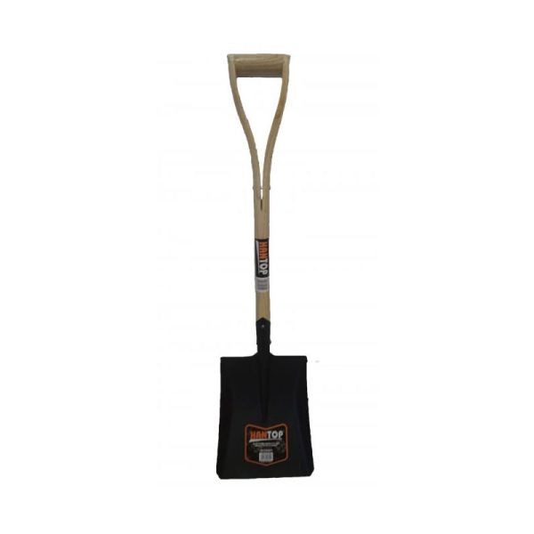 SHOVEL WITH WOODEN GRIP