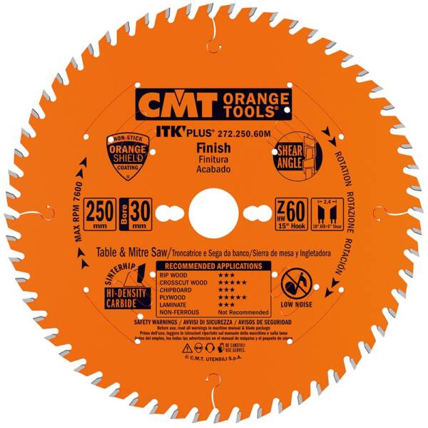 CMT SAWBLADE 272.250.60M