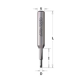 CMT 811.030.11 STRAIGHT ROUTER BIT 3MM