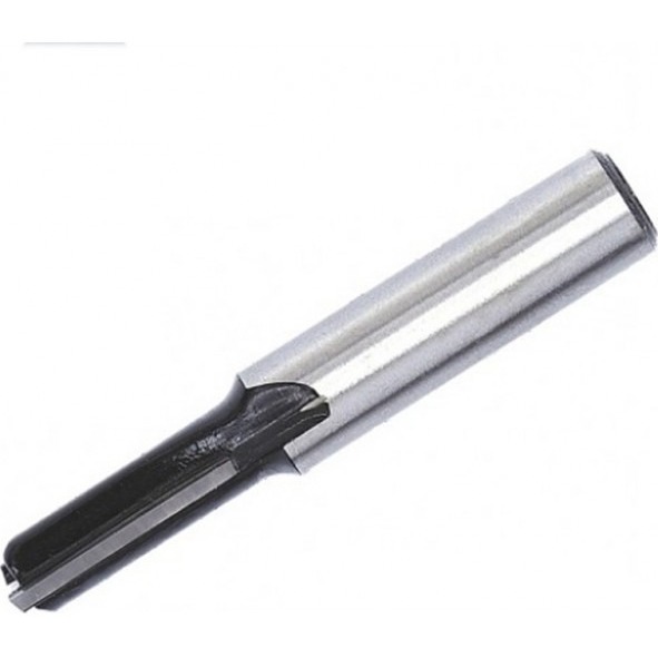 TACTIX ROUTER BITS 2-FLUTE STRAIGHT D8
