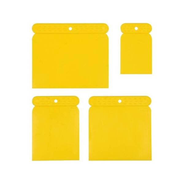 VOREL 05950 PLASTIC PUTTY BLADES 4PCS
