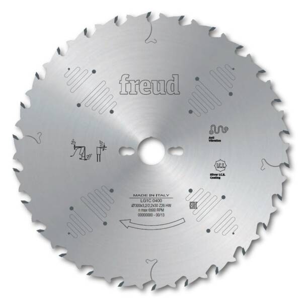 FREUD SAWBLADE 250X3.2X30MM Z22 ARAIODONTOS