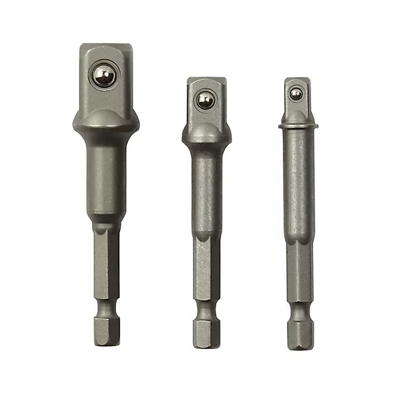 TACTIX 453063 POWER BIT SOCKET ADAPTOR 3PC