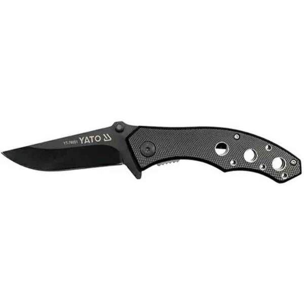 YATO YT-76051 FOLDING KNIFE W. BLACK BLADE