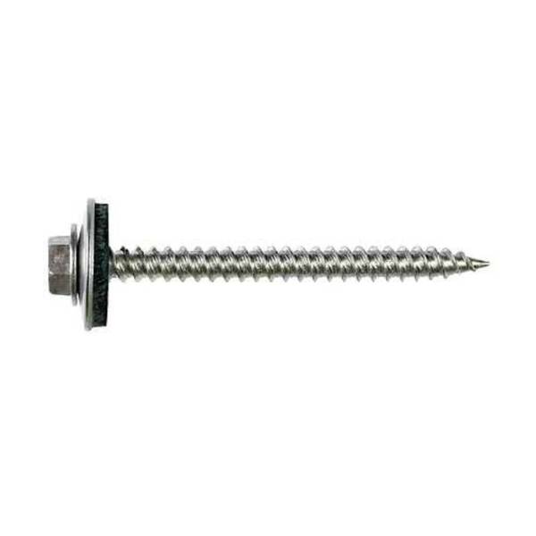 HEX HEAD WOOD SCREW WITH EPDM WASHER 6.3X32MM