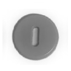 LOCK COVER FP NORMAL PLAST. GREY