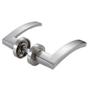 DOOR HANDLES B678 NICKEL MAT