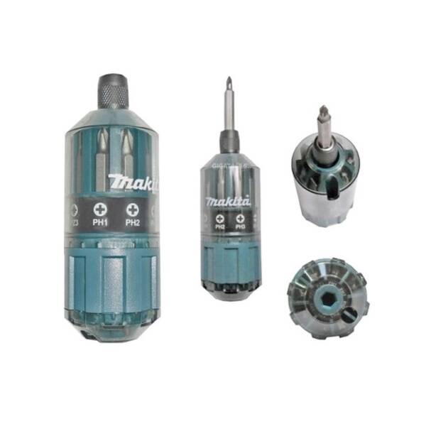 MAKITA B-28896-6 SCREW BIT SET + H/TOOL 18PCS