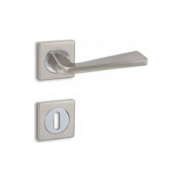 DOOR HANDLES Z97 NICKEL MAT SQUARE