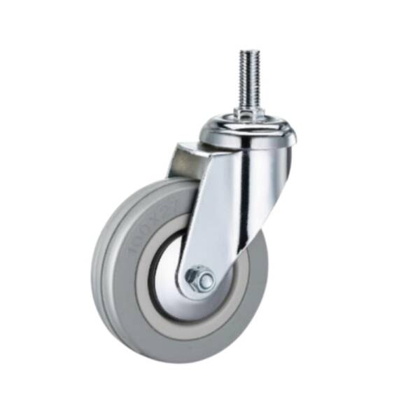 INDUSTRIAL CASTOR THREADED 65MM 60KG