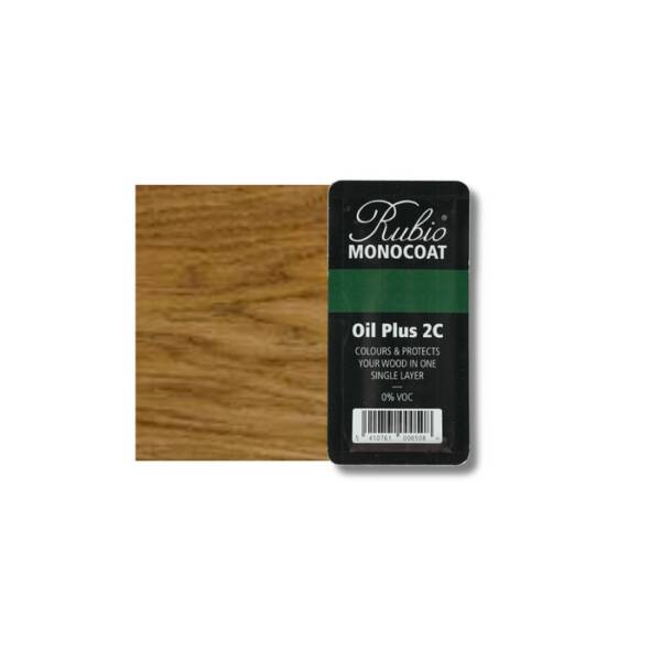 RUBIO MONOCOAT OIL + 2C - COMP A CASTLE BROWN 6ml