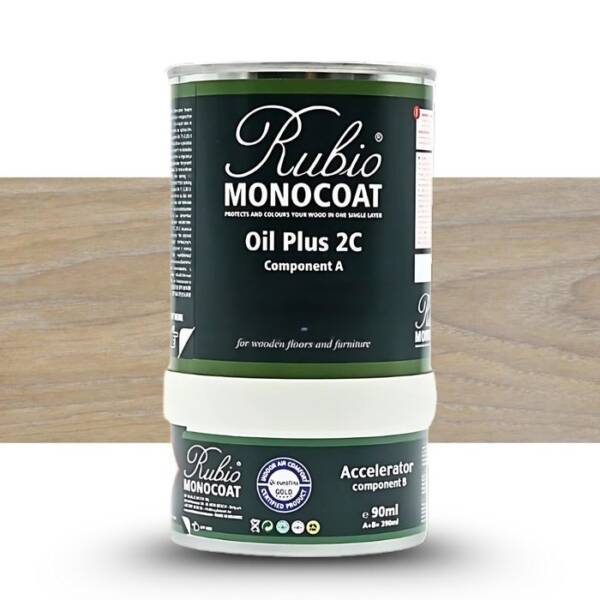 RUBIO MONOCOAT OIL + 2C SET SUPER WHITE 390 ml 13-20 m²