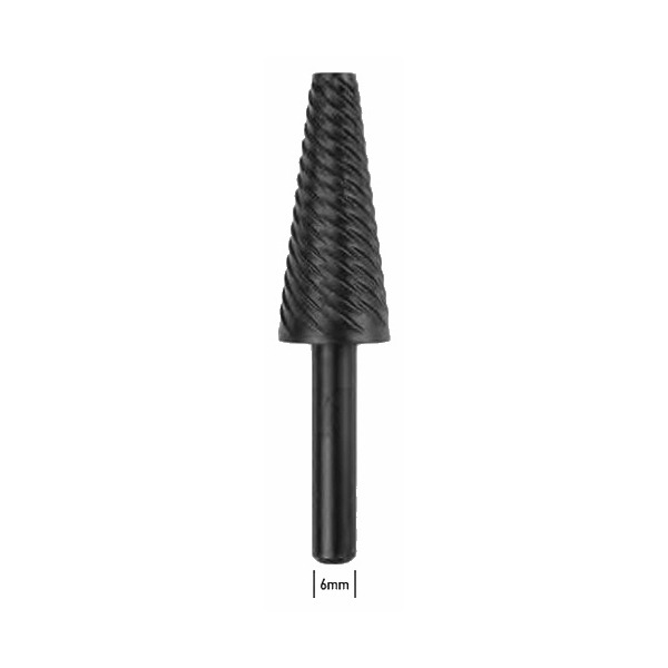 BENMAN 74101 ROTARY BURRS WITH CON. SHANK 13MM