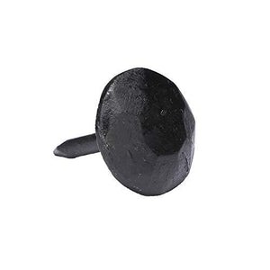 BLACK TRADITIONAL DECORATIVE NAILS HAMMERED 5-30 AMIG 13408